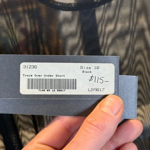 Sympli Black Mesh Overlay Tank Tunic Dress - White House Design - Picture 10 of 14